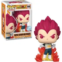 Funko POP! Vegeta Super Saiyan God Figura Esclusiva Chalice Collectibles Dragon Ball Super