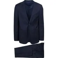 Suitable Completo Lana Navy Blu Blu scuro taglia
