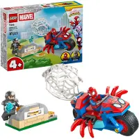 LEGO Spidey Sulla Sua Moto Contro Rhino Gioco Di Costruzione