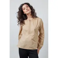 DIDI Blouse Chandy Tan Brown Taglia: 42 | Maglie a manica lunga Outlet | Donna | Marrone
