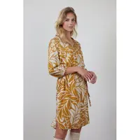 DIDI Tunic Elvi Brown With Oasis Print Taglia: 38 | Abiti in T-Shirt Outlet | Donna | Marrone