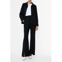 French Connection Vinnie Tailored Slit Trouser Black Taglia: 16 | Pantaloni da completo Outlet | Donna | Nero