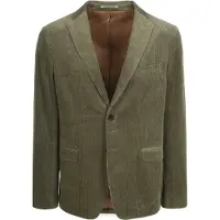 Suitable Blazer Velluto A Coste Groen Verde taglia