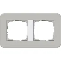 Gira 0212412 Colore del prodotto: Grigio, Bianco, Compatibilità marca: , Tipo di superficie: Lucido (0212412)