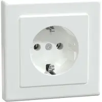 Merten SCHUKO presa di corrente aws/gl piastra di copertura completa MEG2301-1425