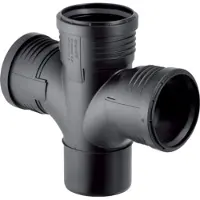 Geberit 390466141 Silent-PP Raccordo a gomito 87,5Gr