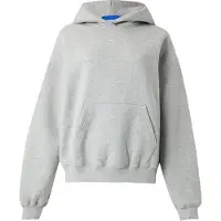 Nike Women's Studio Fleece MW Oversize Pullover Hoody Maglione Donna (XS, grigio)