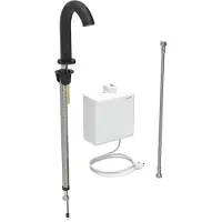 Geberit Robinetterie de lavabo Piave, saillie 167 mm, alimentation au réseau, sans mélangeur, avec boîtier de fonction AP, 116.161.14.1, 116.161.14.1