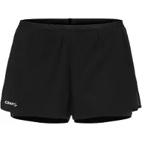 Craft Race Day Split Shorts Pantaloncini da running Uomo (XL, nero)
