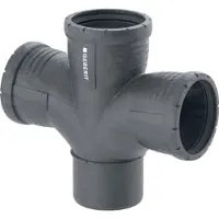 Geberit 393466141 Giunzione a gomito a 2 vie Silent-Pro