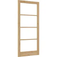 vidaXL Porta interna ORKDAL, colore marrone, 93 x 211 cm