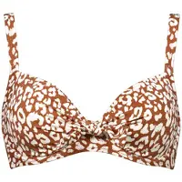 Lidea Women's Glided Wild Bikini Top Parte superiore bikini Donna (38 - Cup: C, bianco)