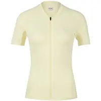 Stoic Women's DalslandSt. Gravel Jersey S/S Maglietta da ciclismo Donna (XS, beige)