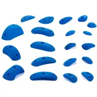 Blue pill Hard Boulder Appigli da arrampicata (XS-XL, blu/bianco)