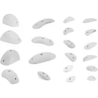 Blue pill Extrem Boulder Appigli da arrampicata (XS-XL, bianco/grigio)