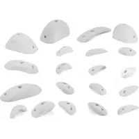 Blue pill Mixed All Appigli da arrampicata (XS-XL, bianco/grigio)