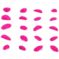 Blue pill Medium Boulder Appigli da arrampicata (XS-M, fuchsia/bianco)