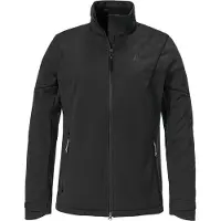 Schöffel Women's Softshell Jacket Fracon Giacca softshell Donna (42, nero)
