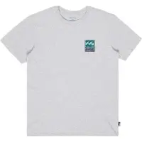 Billabong Kid's Stamp S/S T-shirt Bambini (12, grigio)