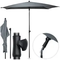 Basics Ombrellone Da Giardino Rectangular