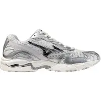 Mizuno - Scarpe lifestyle - Wave Rider 10 GF White/Black Sand/Lilac Hint per Uomo in Pelle - Taglia 6,5 UK - Bianco