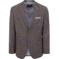 Suitable Heleen Blazer Quadri Brown Marrone taglia
