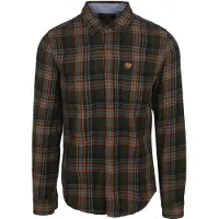 Superdry per uomo. M4010727A Camicia da boscaiolo verde (XXL), Casual, Cotone, Manica lunga