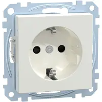 Merten SCHUKO Presa di corrente 16A MEG2300-0319 Termoplastica brillante 250V polar-ws MEG23 MEG2300-0319 (MEG2300-0319)