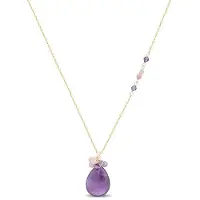 Luxenter Collana 'Adak' lilla