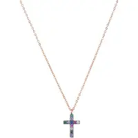 Luxenter Collana 'Kon' oro / nero / argento