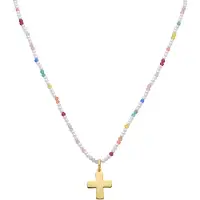 Luxenter Collana 'Cruz' colori misti