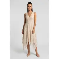 And Other Stories & Other Stories Delphie Lace Dress White Taglia: 40 | Abiti Midi Outlet | Donna | Bianco