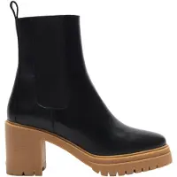 Ba&sh Bottines Bi Couleur Clare Noir Taglia: 41 | Stivali Outlet | Donna