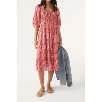Ba&sh Robe Teoli Rose Taglia: XS | Abiti Midi Outlet | Donna | Rosa