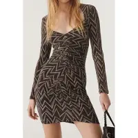 Ba&sh Robe Guna Gold Taglia: L | Abiti Mini Outlet | Donna | Giallo