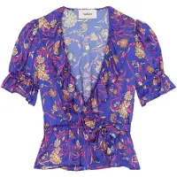 Ba&sh Top Chella Bleu Taglia: XS | Magliette intime Outlet | Donna