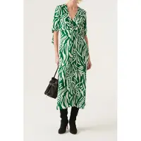 Ba&sh Robe Therence Vert Taglia: S | Abiti Midi Outlet | Donna