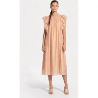 And Other Stories & Other Stories Jane Dress Beige Taglia: S | Abiti Midi Outlet | Donna | Marrone