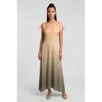 And Other Stories & Other Stories Denize Dress Khaki Taglia: 34 | Maxi abiti Outlet | Donna | Marrone