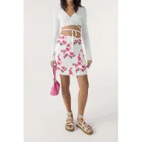 Ba&sh Jupe Eka Ecru Taglia: XS | Minigonne Outlet | Donna | Marrone