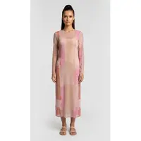 And Other Stories & Other Stories Zed Mesh Dress Pink Taglia: XS | Abiti Midi Outlet | Donna | Rosa