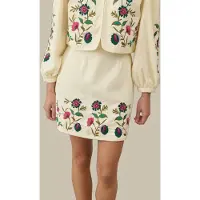 Louise Misha Skirt Mae Cream Taglia: 38 | Minigonne Outlet | Donna | Bianco