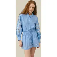 Louise Misha Shorts Boxy Blue Taglia: 38 | Pantaloncini Outlet | Donna | Blu