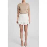 And Other Stories & Other Stories Dora Skirt White Taglia: 34 | Minigonne Outlet | Donna | Bianco