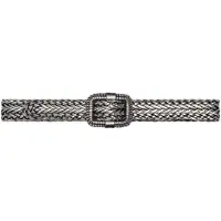 Ba&sh Ceinture Brune Silver Taglia: 75 | Cinture Outlet | Donna | Grigio