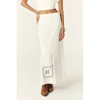 Ba&sh Jupe Lermaid Blanc Taglia: 38 | Maxi gonne Outlet | Donna