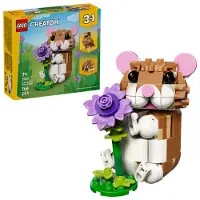 LEGO Simpatico criceto con fiore