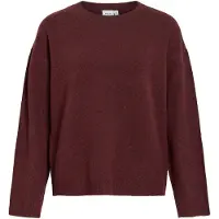 Vila Pullover 'VILiga' rosso scuro