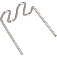 Vigor Clip di ricambio da 0,6 mm a forma di U V3676N, confezione da 100 pezzi Numero di pezzi: 100