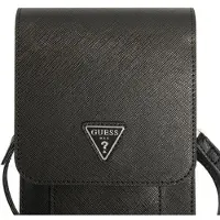 GUESS Borsa Per Telefono Con Logo Triangolare In Pu Saffiano